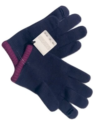 ТРЕНЕР женщин цвет блок вязаные перчатки фиолетовый размер M/L - Изображение 1 из 3