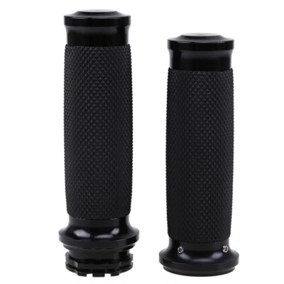 Motorcycle 25mm/1" Handlebar Hand Grip Fit Harley Sportster XL883 1200 Touring - Image 1 of 4