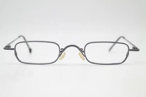 Vintage Brille L.A. Eyeworks ALVAR 517 TITANIUM Blaumetallic Eckig eyeglasses - Picture 1 of 6