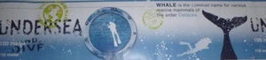 Blue Whale Border - Undersea Wall Frieze - Self Adhesive - 64151301 Peel & Stick - Picture 1 of 4