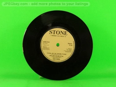 MIRROR,DANNY I REMEMBER ELVIS PRESLEY (2) (137) 7" STONE - Image 1 of 4