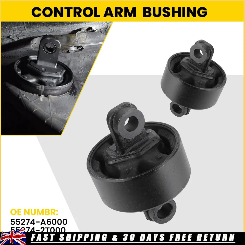 2X FOR HYUNDAI i30 KIA CEE'D REAR AXLE SUSPENSION TRAILING ARM BUSH 55275-A6000 - Image 1 of 4