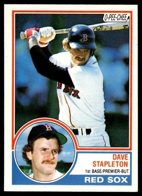 1983 O-Pee-Chee Dave Stapleton Boston Red Sox #239 - Image 1 of 2
