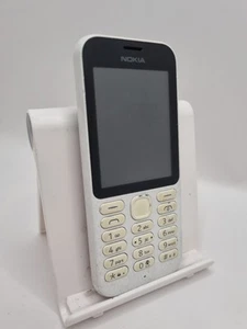 Nokia 222 RM-1137 White Unlocked 16MB 2.4" 2MP Mobile Button Phone Incomplete - Picture 1 of 14