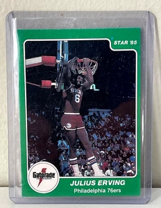 1984-85 Star - Gatorade Slam Dunk Championship Julius Erving #5 - Picture 1 of 2