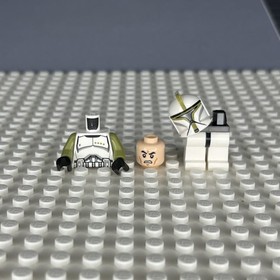 LEGO Star Wars Clone Trooper SW0438 Sergeant minifigure set 75000