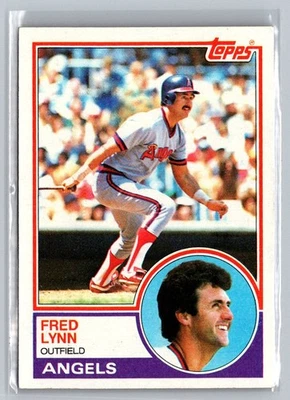 1983 Topps #520 Fred Lynn - Image 1 of 2