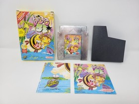 Bee 52 Game Nintendo NES Complete in Box Manual Poster Inserts Complete CIB