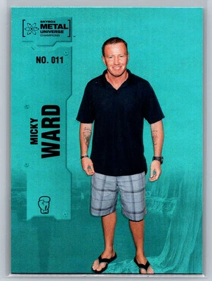 2022 Metal Universe Champions Micky Ward #011 Aqua Boxer - Image 1 of 2