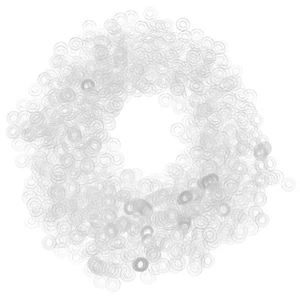  Almohadilla redonda de plástico transparente 2000 piezas junta de manija de puerta de ducha transparente - Imagen 1 de 12