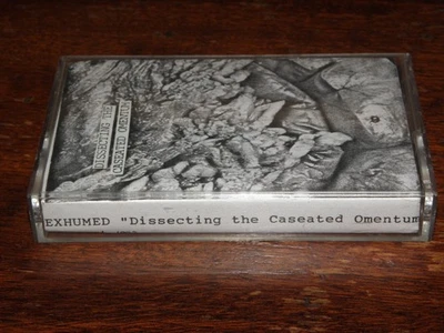 EXHUMED - DISSECTING THE CASEATED OMENTUM (CASSETTE DEMO 1992) ULTRA RARE! / CRE - Image 1 of 4