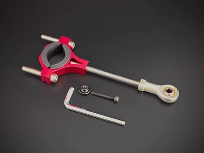 1/10 RC Trailer Hitch & Connector for TRX4 MK07 CROSS H8H Camping Crawler - Image 1 of 4