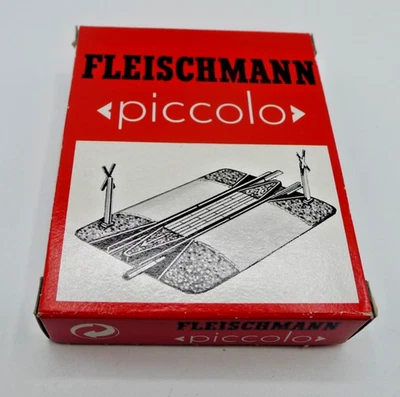FLEISCHMANN PICCOLO 2 PASSAGES A NIVEAU  RÉFÉRENCE 9199 - Photo 1/2