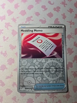 Meddling Memo 181/191 Sv08: Surging Sparks Reverse Holo - Image 1 of 4