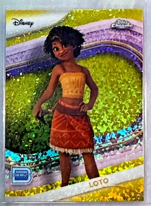 Loto 2025 Topps Chrome Disney Yellow Mini Diamonds Refractor Debut - #12 Moana 2 - Bild 1 von 4