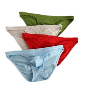 1/3/4 Pack Men Briefs Breathable Underpants Bulge Pouch Underwear Shorts Panties - Picture 1 of 41