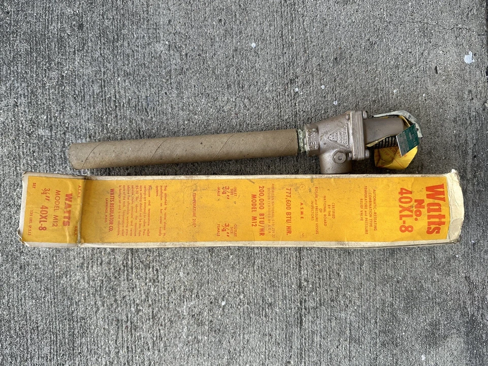 Watts 3/4 Outlet 40Xl-8 Relief Valve, 3/4 In. Inlet NIB NOS - Image 1 of 1