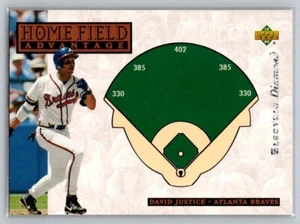 1994 Upper Deck Homefield Advantage David Justice #267 - Picture 1 of 2