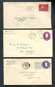 USA : 3 covers from 1932 until 1960 - used - Picture 1 of 1