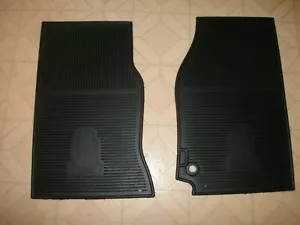 HEAVY DUTY SET AMCO STYLE RUBBER FLOOR MATS TRIUMPH TR2 TR3 TR4 TR250 TR6 53-76 - Bild 1 von 4