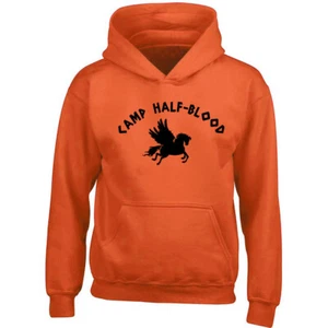 Camp Half-Blood HOODIE Demi-God Long Island Hooded Sweatshirt - Picture 1 of 9