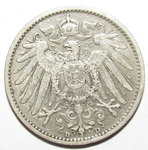 Germany 1906 D 1 Mark XF KM# 14 (X110) - Picture 1 of 2