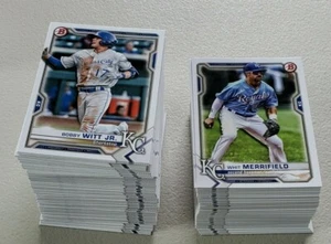2021 Bowman Paper Prospect Set (#BP1-150) & Base set (#1-100) 250 cards total - Imagen 1 de 1