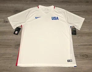 NEU 2016 Nike Authentic USA Olympia Heim Dri-Fit Fußball Trikot Herren Größe 2XL - Bild 1 von 7