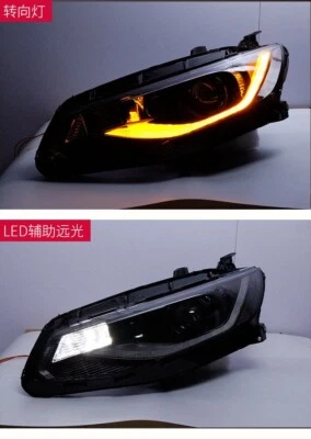 For Chevrolet Malibu Headlight Assemblies 16-18 HID Xenon Beam Projector LED DRL - Image 1 of 4