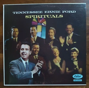 Tennessee Ernie Ford Spirituals Vinyl LP Record Album With Peace In The Valley - Picture 1 of 9