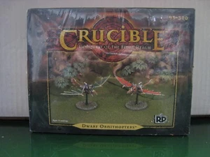 Ral Partha Crucible Dwarf Ornithopters New Sealed - Picture 1 of 5