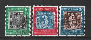 Germany 1949 Michel 113/115 used - 21/7 - Picture 1 of 1