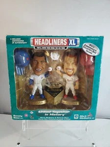 Sammy Sosa & Mark McGwire Headliners XL Figures The Great Home Run Race of 1998 - Picture 1 of 11
