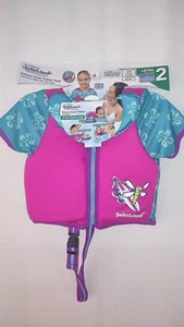 Swim School Deluxe Child Swim Trainer Vest, Ages 2 to 4 Years- Girls - Picture 1 of 5