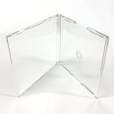 10 x Clear Maxi Single 6 mm Spine CD Disc Replacement Jewel Case - Image 1 of 4