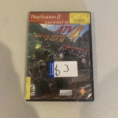 ATV Offroad Fury 4 - Greatest Hits (Sony PlayStation 2, PS2, 2006) - w/ Manual - Image 1 of 4