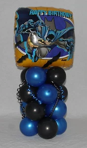 BATMAN - HAPPY BIRTHDAY - FOIL BALLOON DISPLAY - TABLE CENTREPIECE - Picture 1 of 7