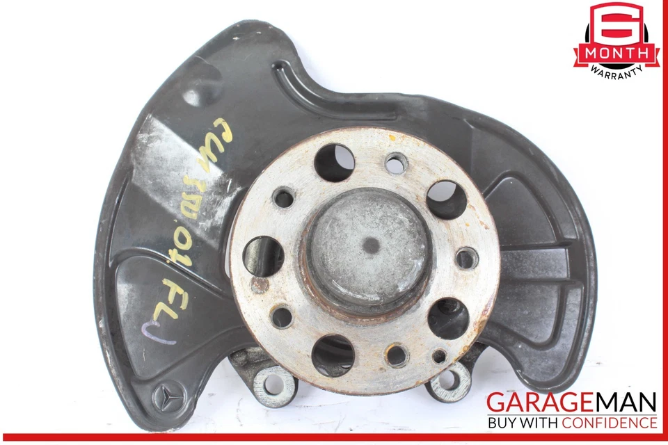 Оригинальная ступица колеса с поворотным кулаком со стороны водителя передняя левая для Mercedes W209 CLK350 03–09 годов выпуска - Изображение 1 из 4