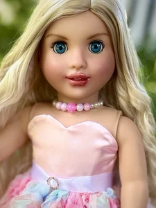 OOAK Custom Hand Painted American Girl Doll Truly Me Serafina - Picture 1 of 10