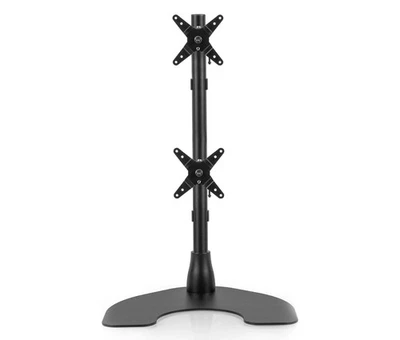 Ergotech Dual LCD Monitor Desk Stand - 28" pole - Black - Vertical - Dual - Image 1 of 2