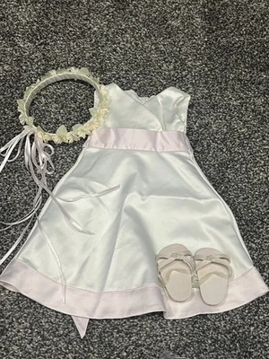 American Girl кукла 3 наряд лот цветок девочка платье карнавальный юбка и брюки наряд - Изображение 1 из 3