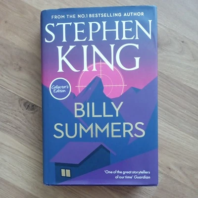 Billy Summers by Stephen King Hardback Collectors Edition Exclusive Cover 2021 - Image 1 of 4