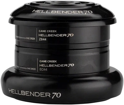 Cane Creek Hellbender 70 Headset ZS44/28.6 EC44/40, Black - Image 1 of 2
