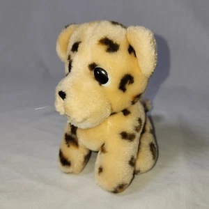 Dankin Leopard Cheetah Stuffed Plush Cat Animal Toy Vintage Spotted - Picture 1 of 7