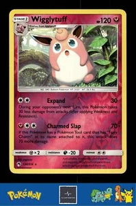 2018 Pokemon SM Lost Thunder 134/214 Wigglytuff Reverse - Bild 1 von 3