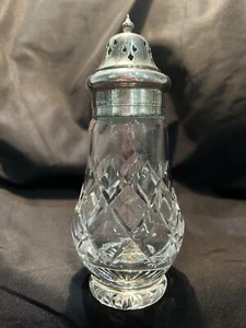 RARE ROYAL BRIERLEY CRYSTAL SILVER PLATE GAINSBOROUGH SHAKER ENGLAND - Picture 1 of 19