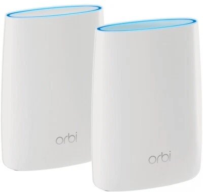NETGEAR RBK50-100PES Orbi High-performance AC3000 Tri-band WiFi System Gigabit - Image 1 of 4