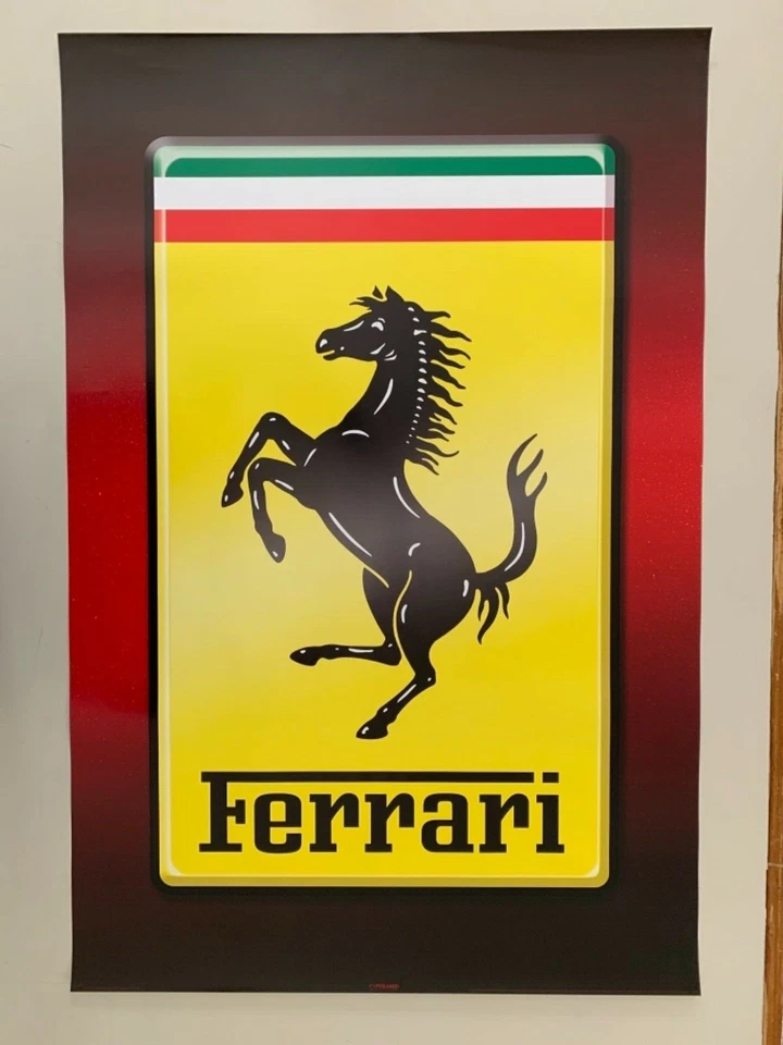  FERRARI, AUTHENTIC LICENSED 2009 POSTER - Image 1 of 4