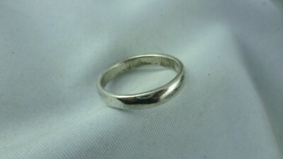 Ring schlicht 925er Sterling Silber Ringgrö�...