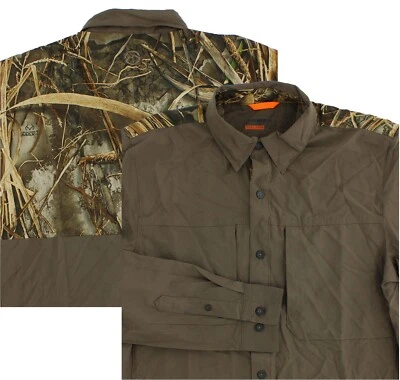 Magellan Outdoors Hunt Gear Shirt Men's Sportswear Rip-Stop, Long Sleeve, Vented - Image 1 of 4